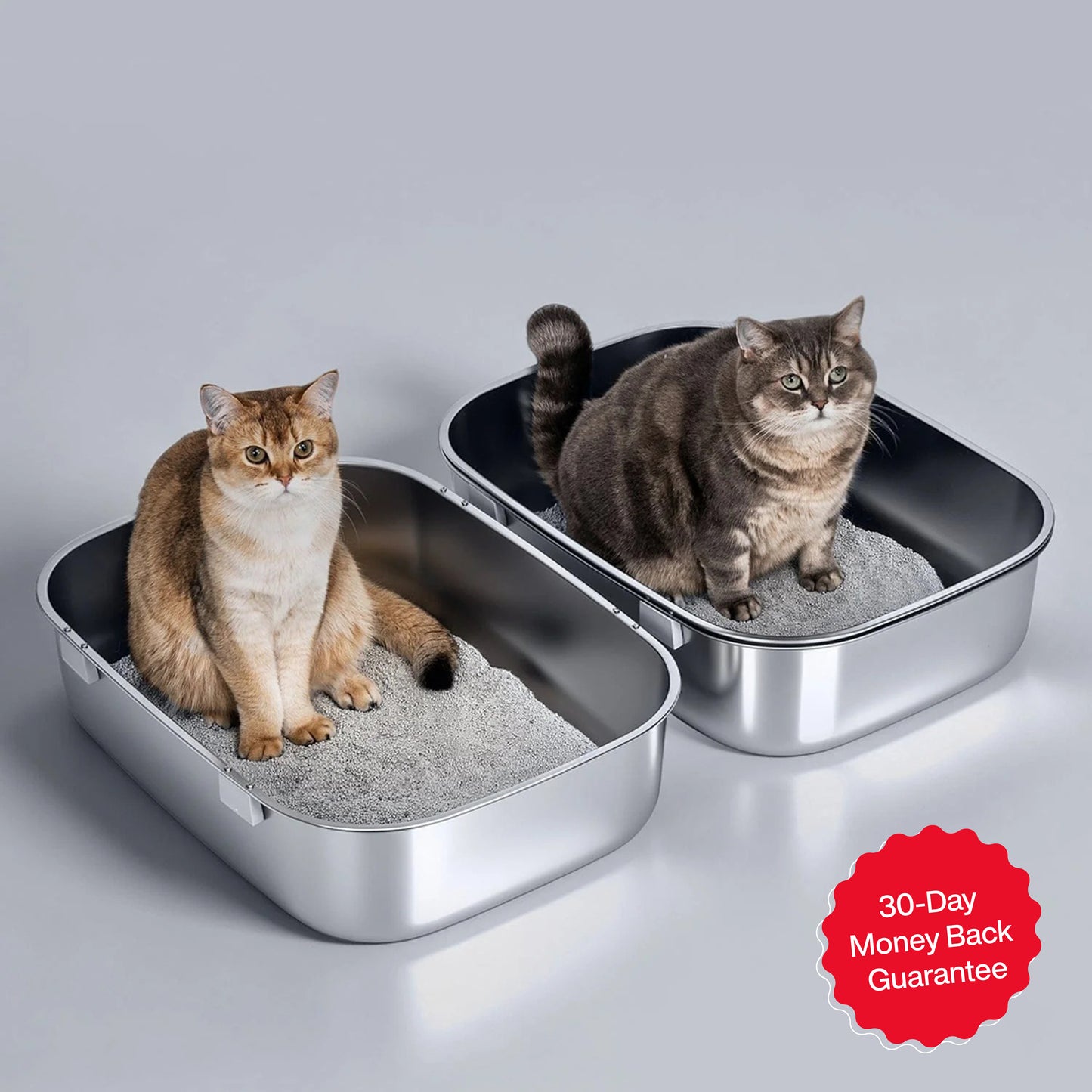 Tray XL Stainless Steel Sifting Litter Box
