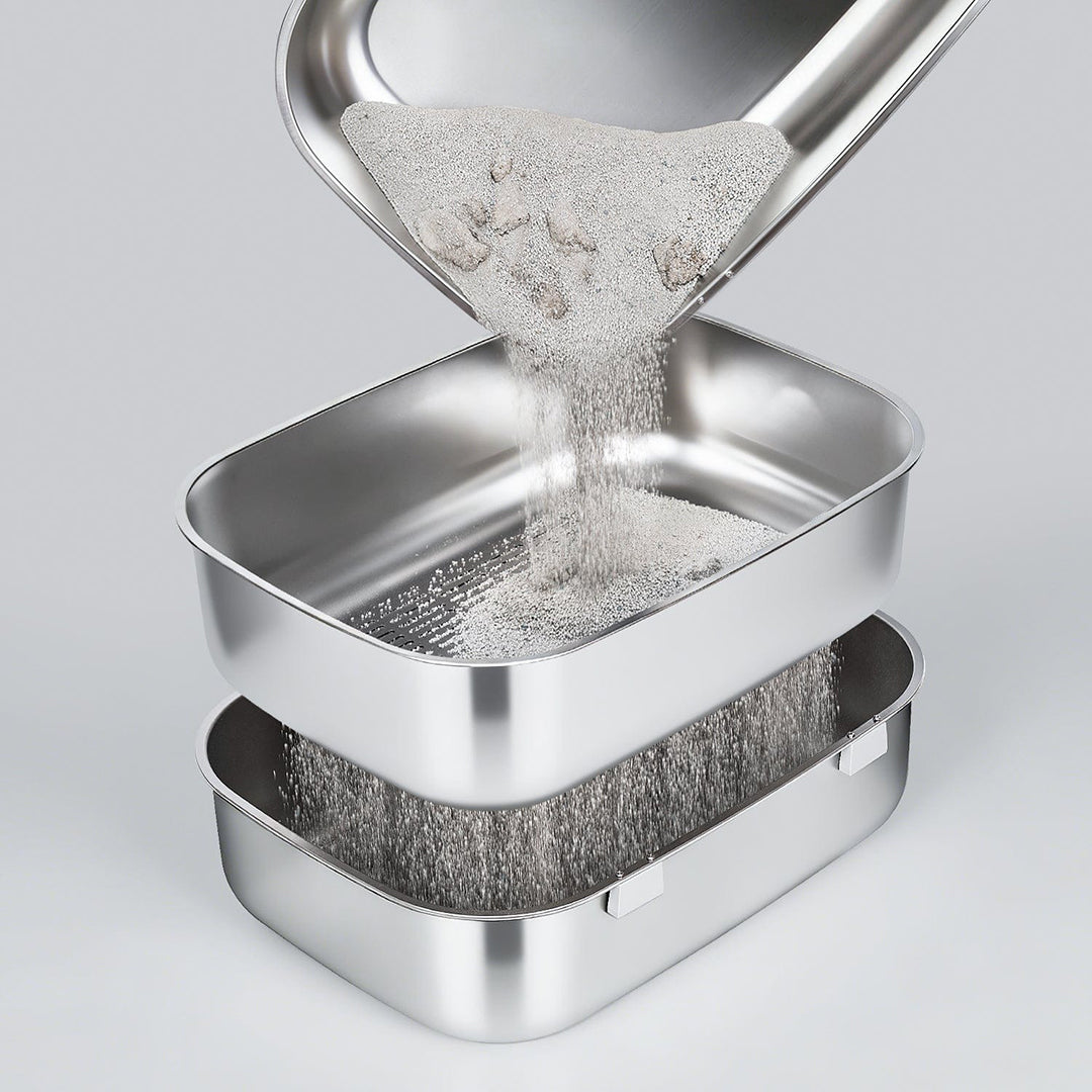 Tray XL Stainless Steel Sifting Litter Box